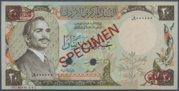 20 Dinars 1981 Specimen P. 21s2, Rarely Seen As PMG Graded Note In Condition: PMG 66 GEM UNCIRCULATED EPQ. (D) - Jordan