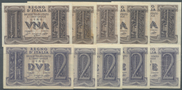 Set Of 29 Notes Containing 14 Notes 1 Lira ND(1935-44) P. 26 And 15 Notes 2 Lira ND(1935-44) P. 27, All Notes Used... - Other & Unclassified