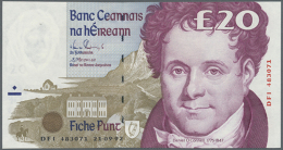 20 Pounds 1992, P.77a In Excellent Condition With A Few Minor Creases In The Paper At Upper Margin, Otherwise... - Ireland