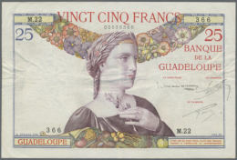 25 Francs ND(1944) P. 14 In Nice Condition, Vertical And Horizontal Folds But Very Crisp Original French Banknote... - Unclassified
