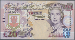 20 Pounds 2004, P.31a In Perfect UNC Condition (D) - Gibraltar