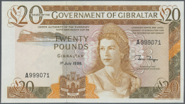 20 Pounds 1986, P.23c In Perfect UNC Condition (D) - Gibraltar