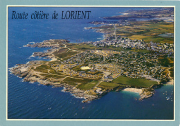PLOEMEUR-KERROCH (56, Morbihan) : Le Camping Municipal (circulée, 1995) Flamme Foire-Exposition Lorient 7-15 Octobre - Ploemeur