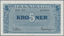 5 Kroner 1950 P. 35g In Condition: AUNC. (D) - Denmark