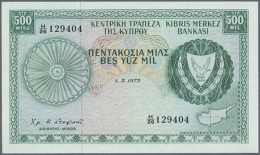 500 Mils 1973 P. 42b In Condition: UNC. (D) - Cyprus