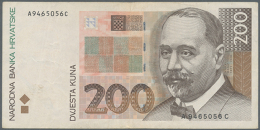 200 Kuna 1993 P. 33 In Used Condition With Several Folds But No Holes Or Tears, Condition: F. (D) - Croatia