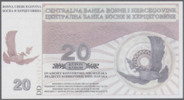 20 Kupon ÐºÑƒÐ¿Ð¾Ð½ 1997 Centralna Banka Bosne I Herzegovine Fantasy Print, P.NL In UNC Condition (D) - Bosnia And Herzegovina