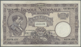 100 Francs 1923 P. 95, Used With Folds, Probably Pressed, No Holes Or Tears, No Repairs, Condition: F. (D) - Other & Unclassified