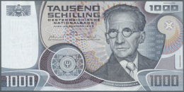 1000 Schilling 1983 P. 152, Light Creases At Upper Border, Condition: XF+. (D) - Austria