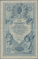 1 Gulden 1888, P.A156 In Excellent Condition For The Age Of The Note, Still Crisp Paper And Bright Colors With A... - Austria