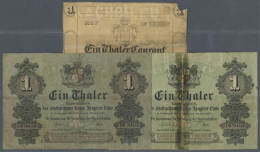 REUSS / Jüngere Linie 2 X 1 Thaler 1870 Der Kommission Für Verwaltung Der Staatsschulden PiRi A367 Und... - Other & Unclassified