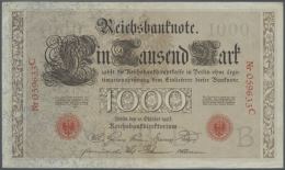 1000 Mark 1903, Ro.21 In Schöner, Sauberer Gebrauchter Erhaltung, PMG Bewertet 35 Choice Very Fine... - Other & Unclassified