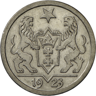 DANZIG: 1. Serie 13 Münzen Mit ½, 1 Und 2 Gulden 1923, 2. Serie 8 Münzen Mit ½ Und 1 Gulden... - Other & Unclassified