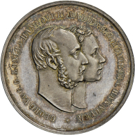 Braunschweig-Calenberg-Hannover, Georg V. 1851-1866: Silbermedaille 1868, Stempel Von Jauner, Auf Seine... - Other & Unclassified