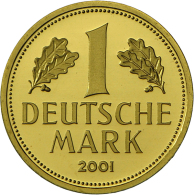 Goldmark 2001 D, In Originalkapsel, St. (R) - Other & Unclassified