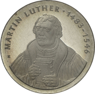 20 Mark 1983 Martin Luther, NUR 5.500 Ex., Original Verplombt, PP (D) - Other & Unclassified