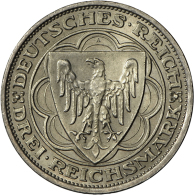 3 Reichsmark 1931 A, Magdeburg, Jaeger 347, Fast Stempelglanz. (D) - Other & Unclassified