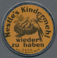 Kapselnotgeld 1920-22: Berlin Nestle´s Kindermehl, 10 Pfg. Yv#139. (D) - Other & Unclassified