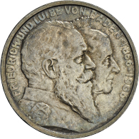 5 Mark 1906, Goldene Hochzeit, Jaeger 35, Prfr. Mit Feiner Patina (D) - Other & Unclassified