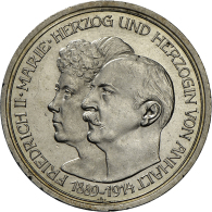Friedrich II. Und Marie: 5 Mark 1914, Kl. Rf., Vz/st. (D) - Other & Unclassified
