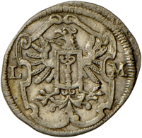 Brandenburg-Preussen: Georg Wilhelm 1619-1640: Dreier =1/96 Taler 1624 LM, Bahrf. 729, Sehr Schön. (D) - Other & Unclassified