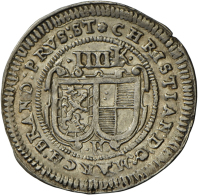 Brandenburg-Bayreuth, Christian 1603-1655: 4 Kreuzer (Batzen) 1633, Fürth, 2,60 G, Mit Kleinerer... - Other & Unclassified