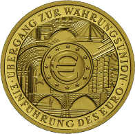 100 Euro 2002 J, Währungsunion, J. 493, Stempelglanz. (R) - Other & Unclassified