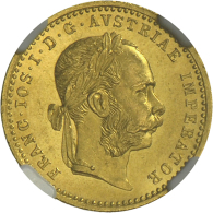 Franz Joseph I., Dukat 1914, NGC Holder MS 63, St. (R) - Austria