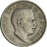 Somalia-Italiana, Vittorio-Emanuele III. 1900-1946: Quarto Di Rupia 1910, Montenegro 455, Pagani 971, Sehr... - Other & Unclassified