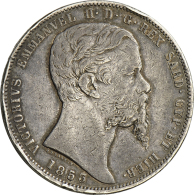 Regno Di Sardegna, Vittorio Emanuele II. 1849-1861: 5 Lire 1853 Genova, Montenegro 46, Pagani 376, Mehrere... - Other & Unclassified