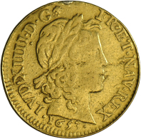 Louis XIV. 1643-1715: 1 Louis D´or 1653 A, Friedberg 418, Henkelspur, Sehr Schön. (D) - Other & Unclassified