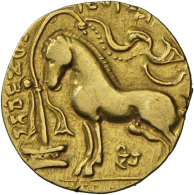 Gupta Empire, Samudragupta Ca. 335-380, Dinar, Asvamedha Type, 7,62 G, Friedberg 75, Sehr... - India