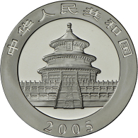 Silberpandasammlung, 9x 10 Yuan Je 1oz: 1996, 2004-2011, In Originalkapseln, PP Und St. (D) - China