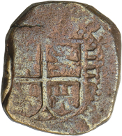 Oran: Unter Spanischer Besetzung, Philipp III. 1598-1621: 4 Maravedis 1618, 9,6 G, Schön. (D) - Afghanistan