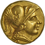 Alexander III., Der Große 336-323: Gold 1/4 Stater, Amphipolis; 2,15 G, Vorzüglich. (D+) - Other & Unclassified