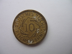 10 REICHSPFENNIG - 10 Rentenpfennig & 10 Reichspfennig