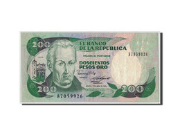 Billet, Colombie, 200 Pesos Oro, 1989, 1989-04-01, KM:429d, TB - Kolumbien