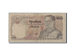 Billet, Thaïlande, 10 Baht, BE2523 (1980), KM:87, B - Tailandia