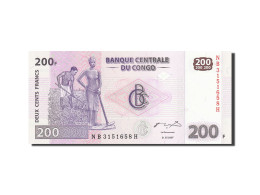 Billet, Congo Democratic Republic, 200 Francs, 2007, 2007-07-31, KM:99a, NEUF - Democratic Republic Of The Congo & Zaire