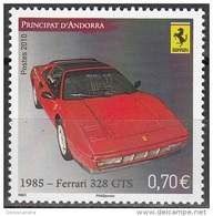 Andorre Français 2010 Michel 717 Neuf ** Cote (2010) 2.50 Euro Ferrari 328 GTS - Nuevos