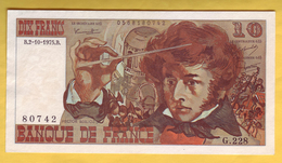 BILLET FRANCAIS - 10 Francs Berlioz 2-10-1975 SUP - 10 F 1972-1978 ''Berlioz''