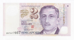 Billet, Singapour, 2 Dollars, 2005, UNDATED (2005), KM:46, SUP+ - Singapore