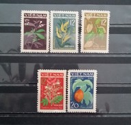 Vietnam North, 1963, Mi: 287/91 (MNH) - Geneeskrachtige Planten