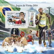 Mozambico 2016, Olympic Games In Rio, Athletic, Swimming, Cycling, Weight Lifting, BF - Schwimmen