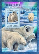 Sierra Leone 2016, Animals, Polar Bears, BF - Fauna Artica