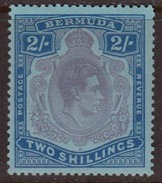Bermuda 1950 George VI, Mint No Hinge, Sc# 123, SG 116e - Bermudas
