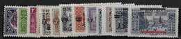 ⭐ Grand Liban - YT N° 98 à 110 * - Neuf Avec Charnière - 1928 ⭐ - Unused Stamps