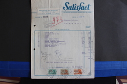 Fac-75 / (Liège) -  Salisfact, Articles De Bureaux, Rue Varin,10 Liège  / 1950 - Straßenhandel Und Kleingewerbe