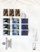 26.01.1995 - Raccomandata - Centenario Palazzo Del Governo.- Cat. Sass.1425/28 - Cartas & Documentos