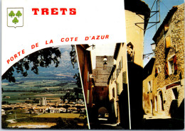 13 TRETS - Carte Multivues - Trets